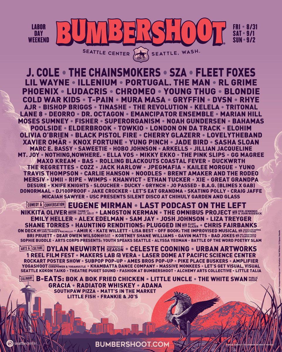 _BUMBERSHOOT_'s tweet photo. All the stars are closer 💫 passes on sale this Friday, May 4 at noon at https://t.co/Hocx9rbNaF https://t.co/OySFaXSri8