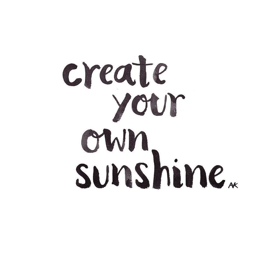 lightworkertype's tweet photo. "Create your own sunshine." https://t.co/rb2vRsdS6C #YouCan #Motivation #PositiveThinking #DestinationHappy πβ https://t.co/Zbr8SzXujn
