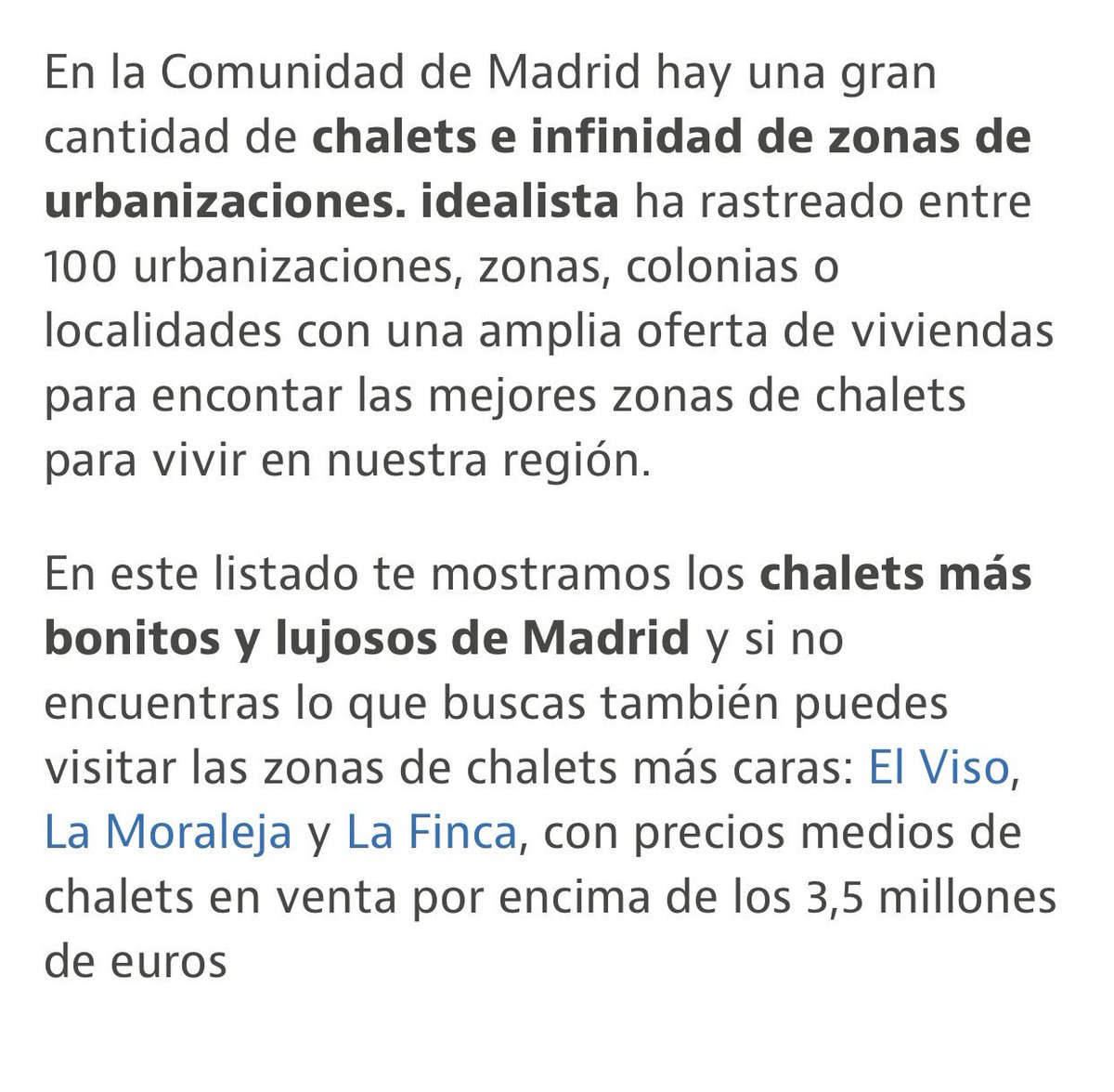 TwelveHouseInmo's tweet photo. Las Urbanizaciones de chalets más caras de Madrid
Twelve House #twelvehouseinmobiliaria #elviso #lafinca #lamoraleja #ciudalcampo #lujo #Madrid https://t.co/jDKCaF2QlM