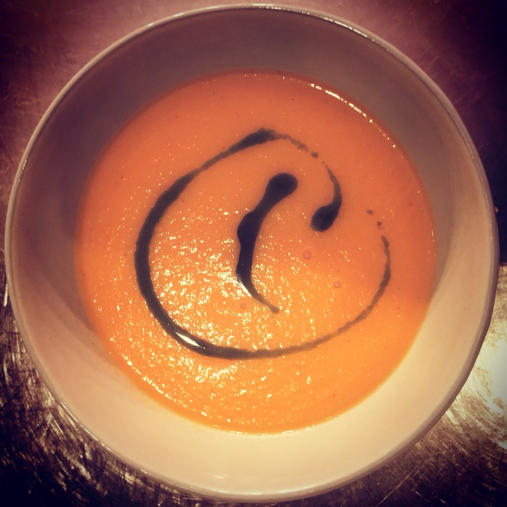 Chilly? Come over and be warned with a delicious bowl of homemade soup. New recipes every day. #socialbell #soup #warmfood