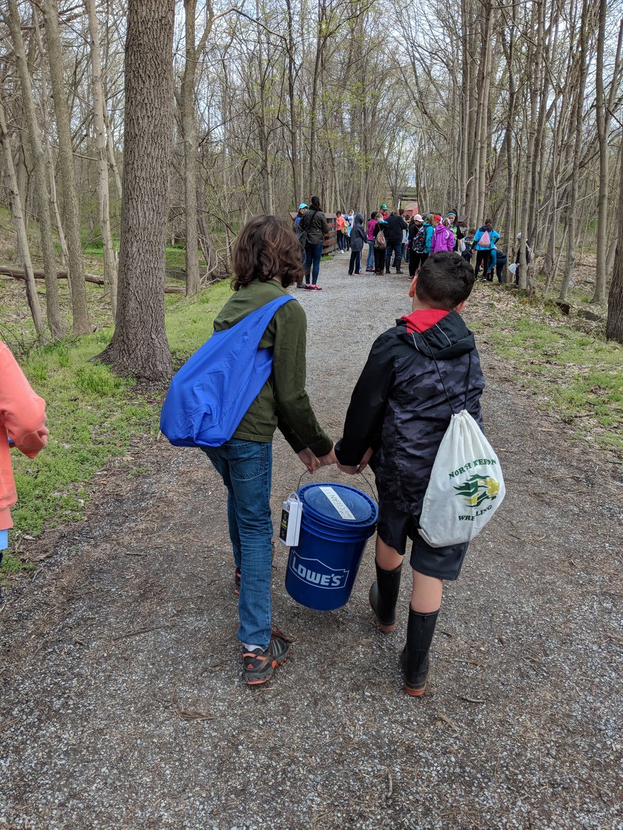 CPS fifth graders released the trout successfully! #cpspride