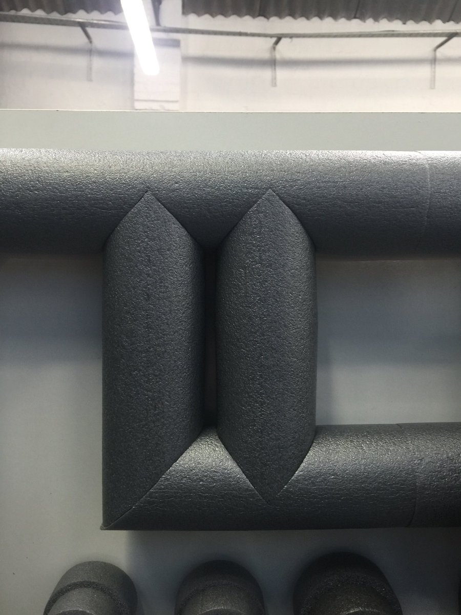 PipeLaggerPro's tweet photo. @PipeLaggerPro makes #pipelagging interesting and executes a professional finish when using @ArmacellUK lagging
#cutcornerswithconfidence https://t.co/CKSUub23DL
