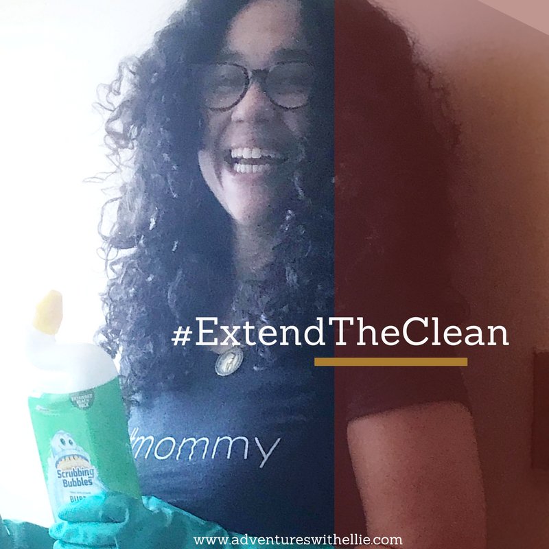 Elliesworld's tweet photo. Cleaning my bathroom just got easier with Scrubbing Bubbles® Bubbly Bleach Gel Toilet Bowl Cleaner and Fresh Gel  Toilet Cleaning Stamps! Helping me #ExtendtheClean making this mama of four extra happy to do less! #ad https://t.co/ker5eu5fHk