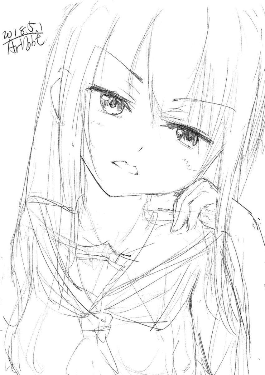 今日の落書き
眠くてすっごい適当 