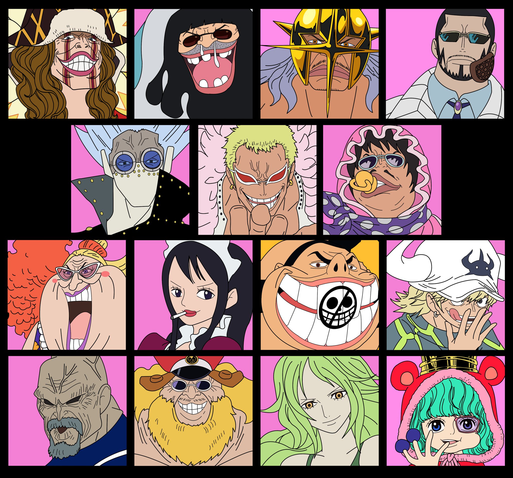 One Piece Chibi Project Donquixote Family Onepiece Jimjimfuria One Piece Chibi Project Donquixote Family Onepiece Jimjimfuria
