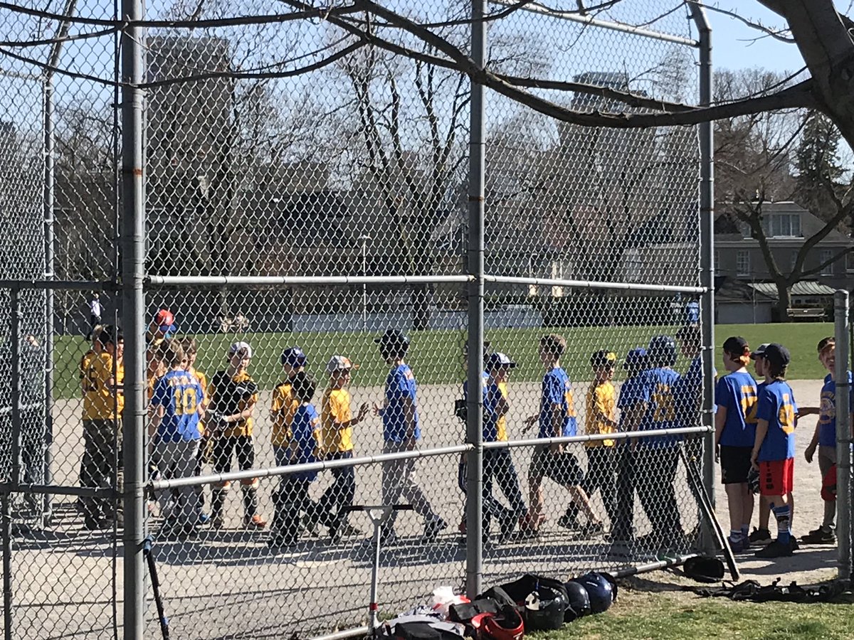 whitneyTDSB's tweet photo. A great day for a ballgame! Wildcats vs wildcats! Whitney on the short end of an 11-7 score against Williamson. Well done, team! https://t.co/JEFC22HUDt