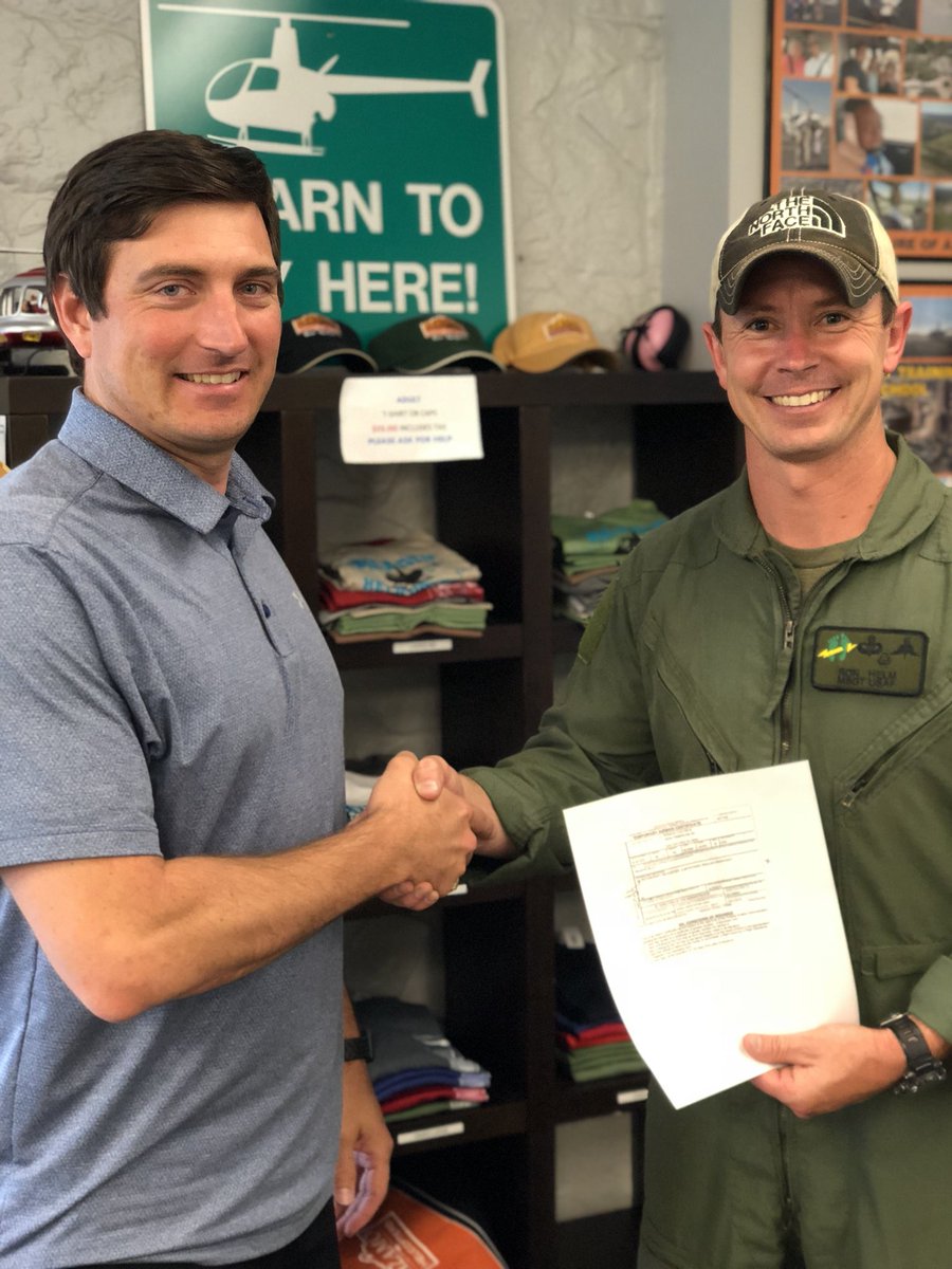 alamoheli's tweet photo. Congratulations to helicopter student Ron H on passing his private pilot check ride.... #imapilotnow #watchoutfromabove #hoverlover https://t.co/9jWGGbhfrB