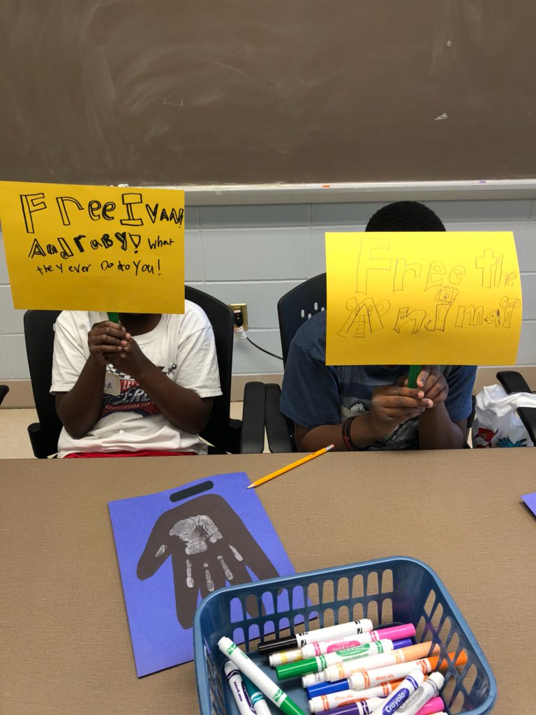 Young Authors Conference day is the best day! Loved getting to dig into The One and Only Ivan with some <a href="/TraceElem/">Trace Crossings Elem</a> 3rd graders