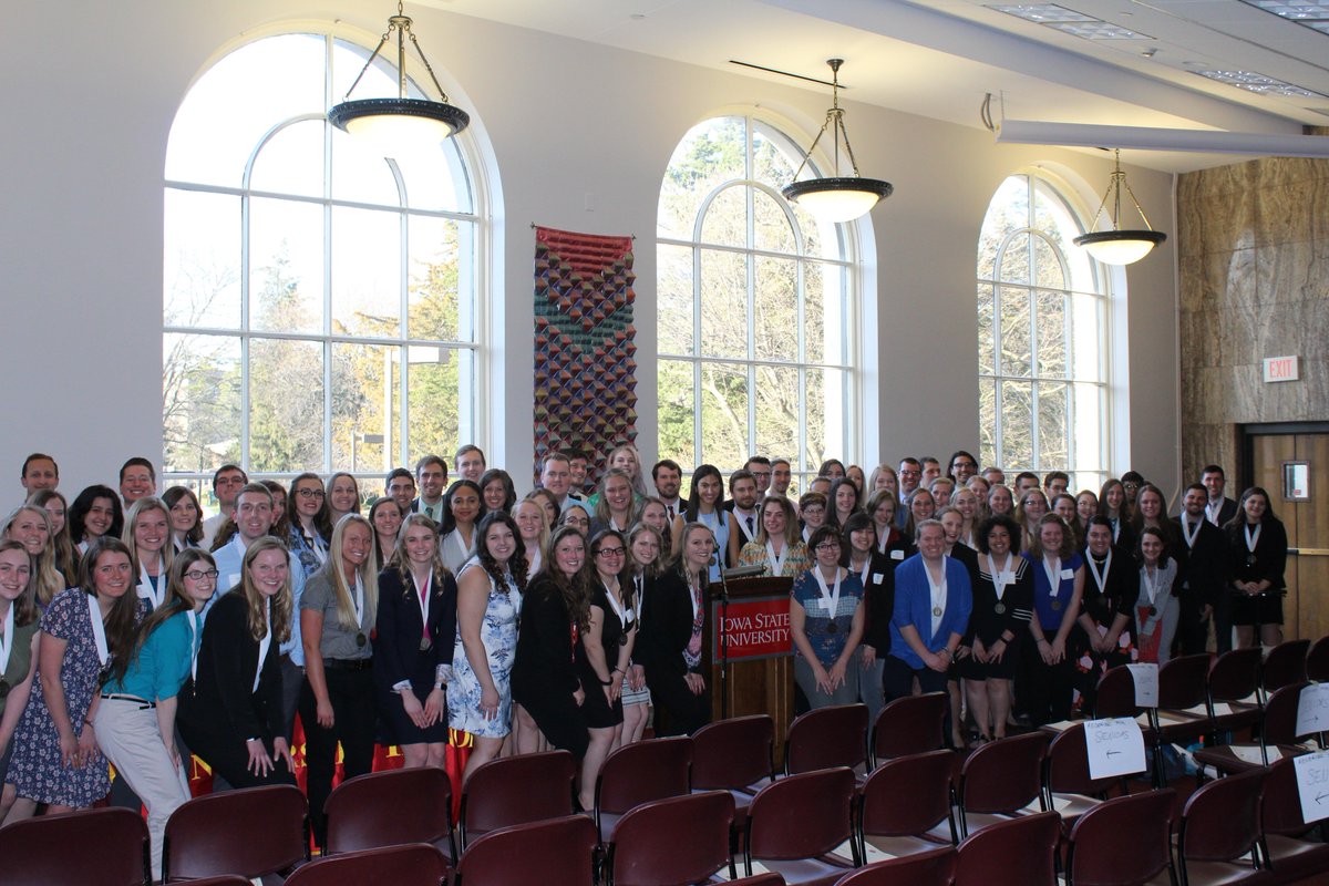 isuccee's tweet photo. ICYMI: Our seniors in @ISUHonors have been busy the last couple of days with poster presentations and graduation ceremonies. Shout-out to graduating seniors David Sibert, Halla Shafer, and Jacob Sprengeler. Thanks for the group 📸, @ISUHonors! https://t.co/r3xbiL1QQ9