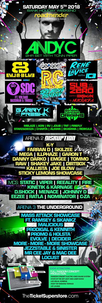 massattackdnb's tweet image. It's all about @RANDOMCONCEPTUK's homecoming event this Saturday! 💃who's gonna be there? Show me a sign 👐 #DNB #Roadmender #RandomConcept #Raving