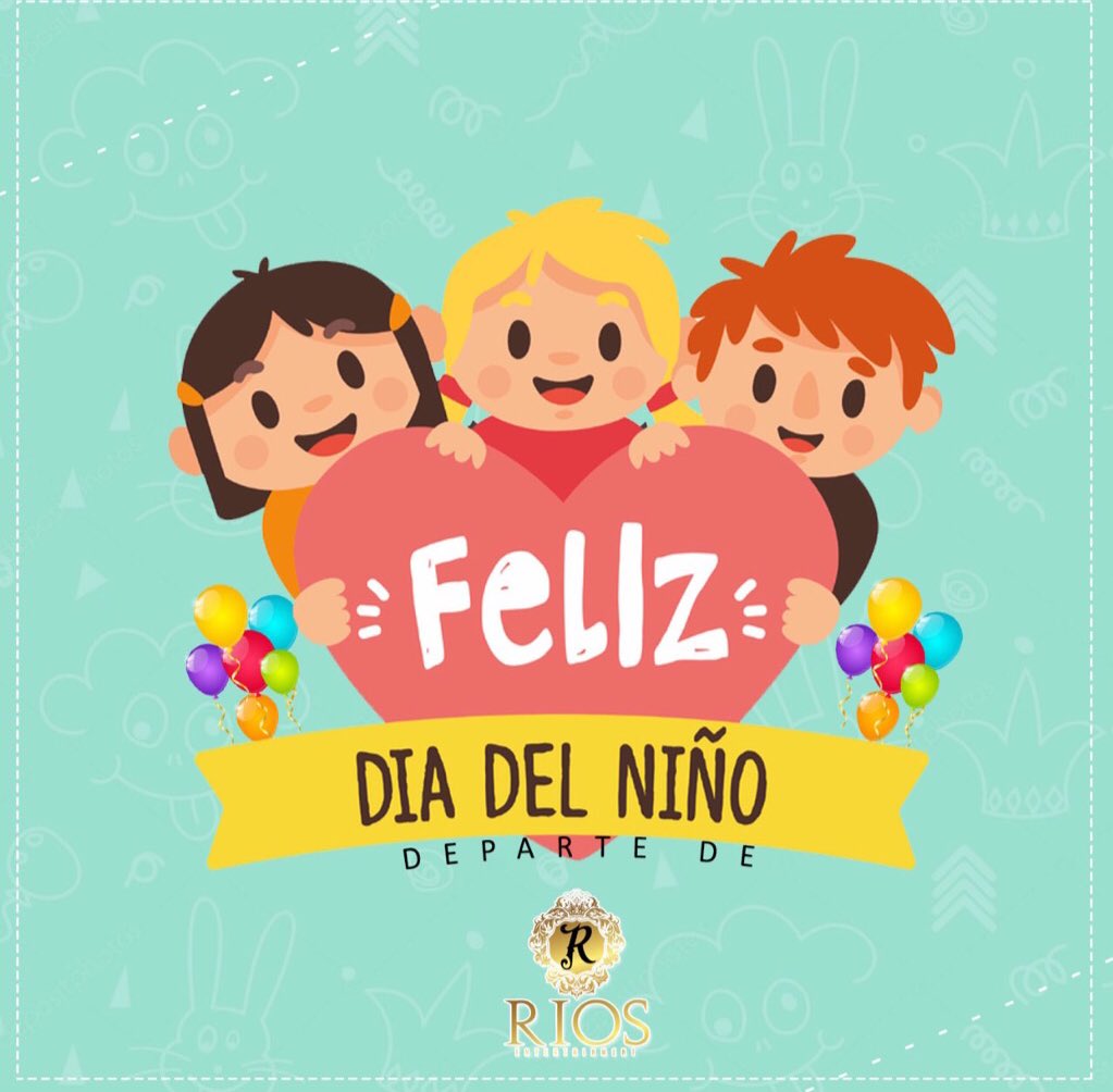 Lic_JavierRios's tweet photo. Feliz #DíadelNiño 👶🏻🧒🏼👧🏻 @riosentertainment https://t.co/q7iCnpwFUt