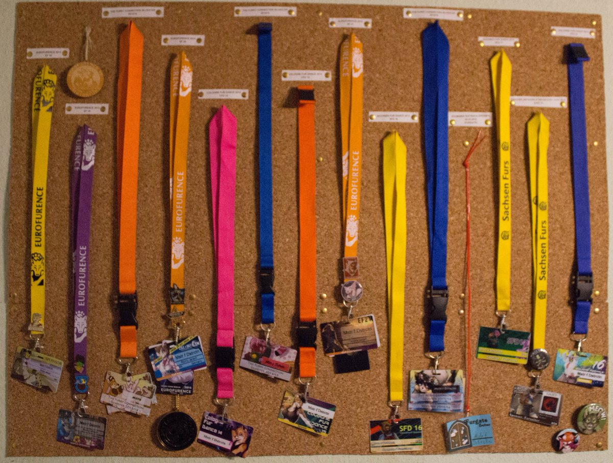 Mstr_f_Dstrctn's tweet photo. Updated "Wall of Memories"!
Thank you all!
#EF #FCM #CFD #SFD #EAST #BerFuDa #Hanami
@eurofurence @FurryConnection @colognefurdance @SachsenFurs @berlinfurdance https://t.co/GZA26QcN8n