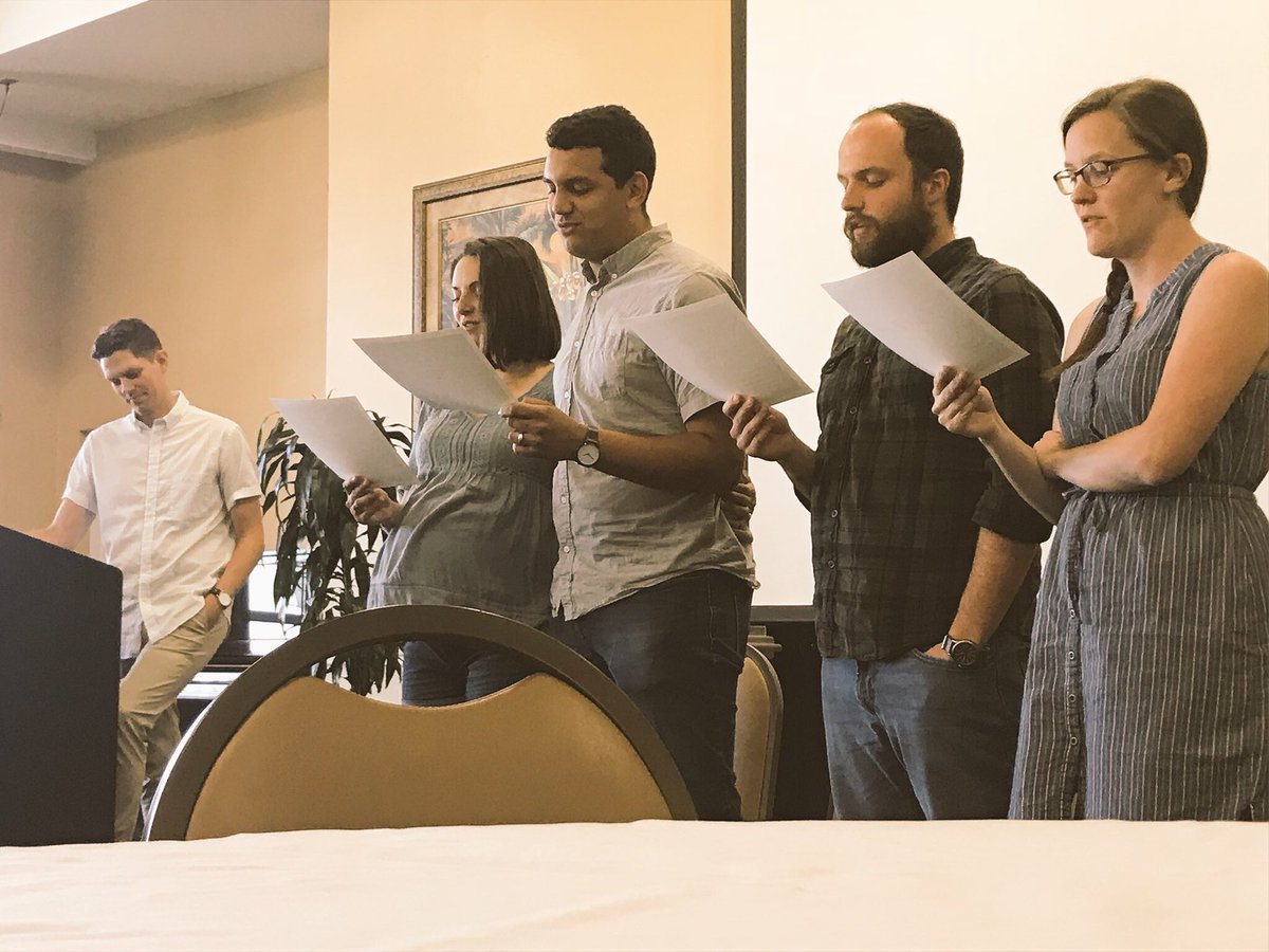 bwcgator's tweet photo. Four of our newest campus directors! #makedisciples #greatcommission #FLregion #goducks #gopanthers @thenavigators @navcollegiate https://t.co/jvFo7PAFBd
