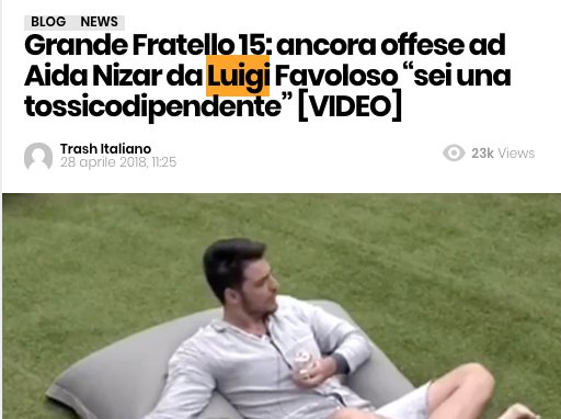 trash_italiano's tweet photo. Io avrei preferito una clip con queste cose. #GF15 https://t.co/z7SXEghSsW