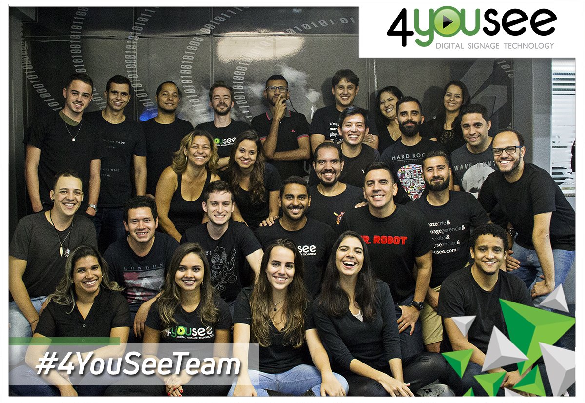 4YouSee's tweet photo. No dia 1° de maio é comemorado o Dia do Trabalho.
Não há data melhor para mostrar para vocês o nosso time!
#4YouSee #4YouSeeTeam #Go4YouSee #4YouSeeLatam #DigitalSignage #SinalizaçãoDigital #Software #DiaDoTrabalho #Trabalho https://t.co/RVUJOonPga