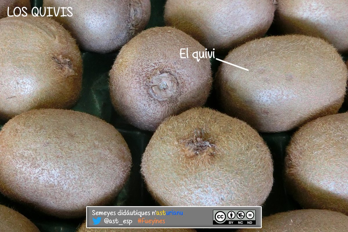 Nᵘ 27 de #Fueyines. Una fruta con muncha vitamina C, más que la naranxa.