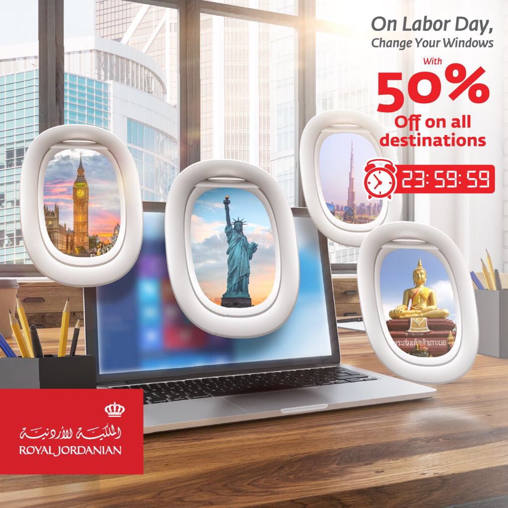 royal jordanian book flight