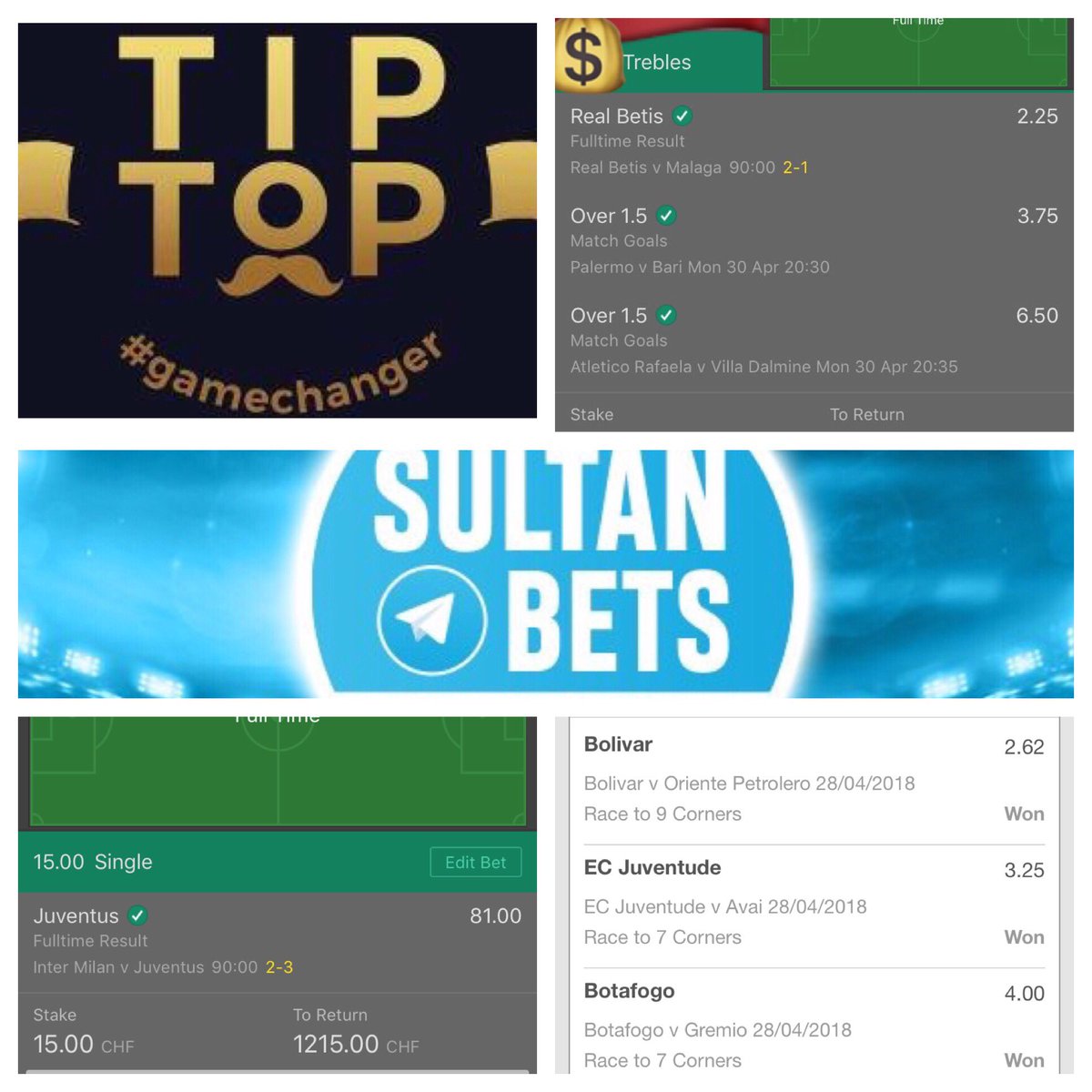 zurich_patrich's tweet photo. SONS&DAUGHTERS it’s time to signup for MAY! GET IN and don’t miss the #WINNERS
https://t.co/rSVIUkkhNY
For the first 5 NewMembers at #SultanBetsPremiumBlog, i‘ll offer 1 Month #gamechanger Community access as a Gift!
#SultanBets #GameChanger @tiptoptoptips https://t.co/EPwuw7EosO