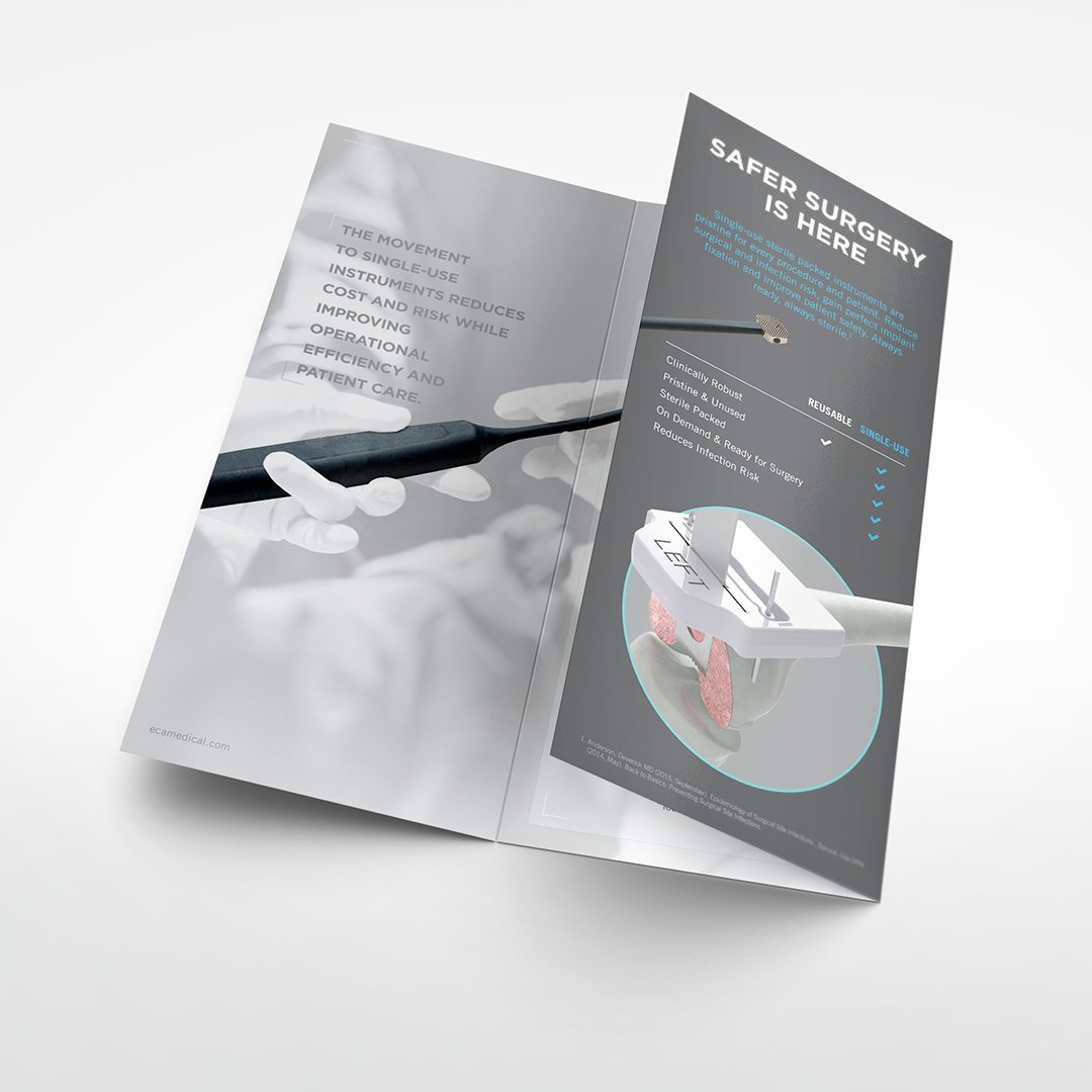 NitchCreative's tweet photo. Brochure design that gets your point across. Now that is Nitch'd :) Check out how the focus on the instrument remains from inside design to internal flap. #nitchcreative #graphicdesign #brochuredesign https://t.co/yft7EbOZgX
