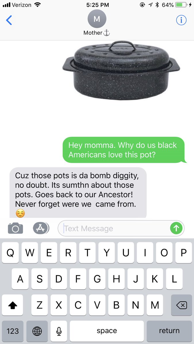 MediaByNeeks's tweet image. Samp asked why black people loved this pot. So I asked Cassandra🤷🏾‍♂️😂 #BombDiggity