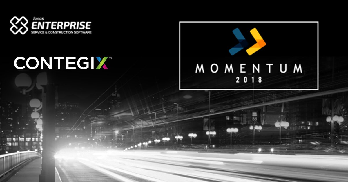 contegix's tweet image. Only 2 days until the @JonasSoftware Customer Conference! Contegix will be there making sure your #JonasSoftware us running at its full potential #JonasConstruction