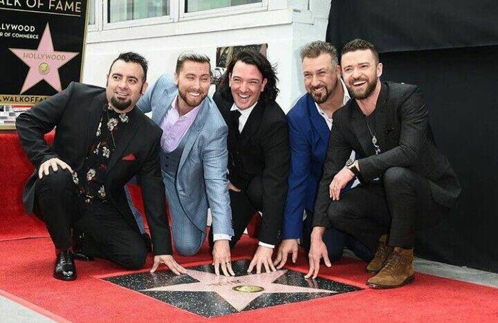 Brianna Chamberlain (@bri_chambo) on Twitter photo Happy Hollywood Star 🌟 day to my boys and the first loves of my life, <a href="/NSYNC/">*NSYNC</a>. This is the greatest day of our lives! (Yes, our). #TheDirtyPopUp #NSYNC #itsgonnabemay
<a href="/jtimberlake/">Justin Timberlake</a> <a href="/JCChasez/">JC Chasez</a> <a href="/LanceBass/">:)</a> <a href="/IamCKirkpatrick/">Chris Kirkpatrick</a> <a href="/realjoeyfatone/">Joey Fatone</a> Happy Hollywood Star 🌟 day to my boys and the first loves of my life, <a href="/NSYNC/">*NSYNC</a>. This is the greatest day of our lives! (Yes, our). #TheDirtyPopUp #NSYNC #itsgonnabemay
<a href="/jtimberlake/">Justin Timberlake</a> <a href="/JCChasez/">JC Chasez</a> <a href="/LanceBass/">:)</a> <a href="/IamCKirkpatrick/">Chris Kirkpatrick</a> <a href="/realjoeyfatone/">Joey Fatone</a>