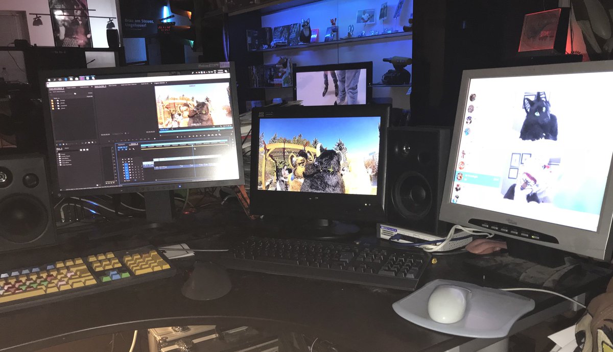BigBlueFox's tweet photo. There is still a lot of work to do, especially cleaning up, but: the era of laptop editing has ended. The #MCFC218 Video will be the first to be edited in #Edit6, the new home of BBf TV. https://t.co/htOJAZOc8S