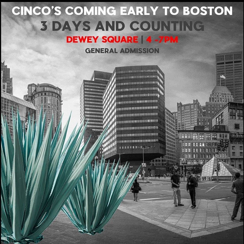 ghosttequila's tweet photo. The Ghost is coming to #Boston and it's bring you all a bit of Cinco De Mayo a tad early... We'll see all you #spicyforlife souls there. #sipofcino #highqualitymischief https://t.co/6ERxYa1rPt