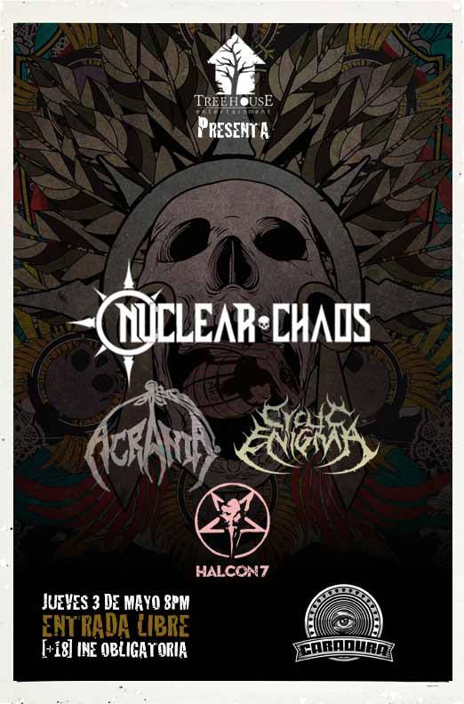 caraduramx's tweet photo. ¡Para este #JuevesMetalero les tenemos 4 propuestas de talento nacional que debemos apoyar!
@nuclearchaosmx @CyclicEnigma @AcraniaOfficial #Halcon7
La entrada es GRATIS así que no hay pretexto ;)
8PM//+18 con ID https://t.co/tsX52Khw4o