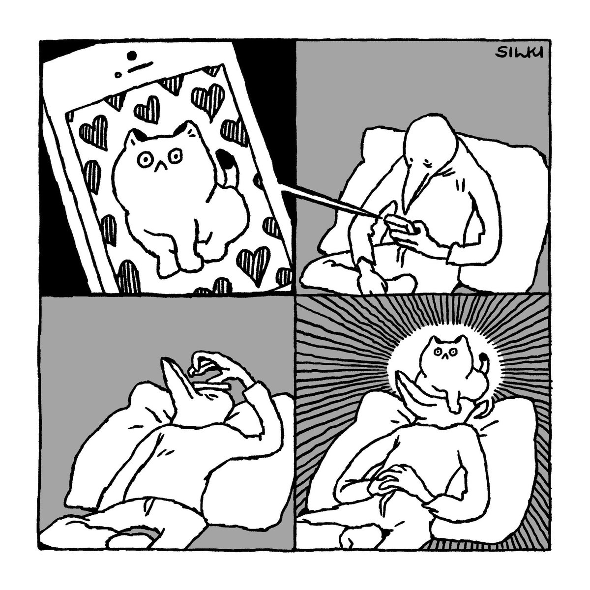 고단할땐 눈을감고 상상해봐 고양이를
How to finish your tired day 