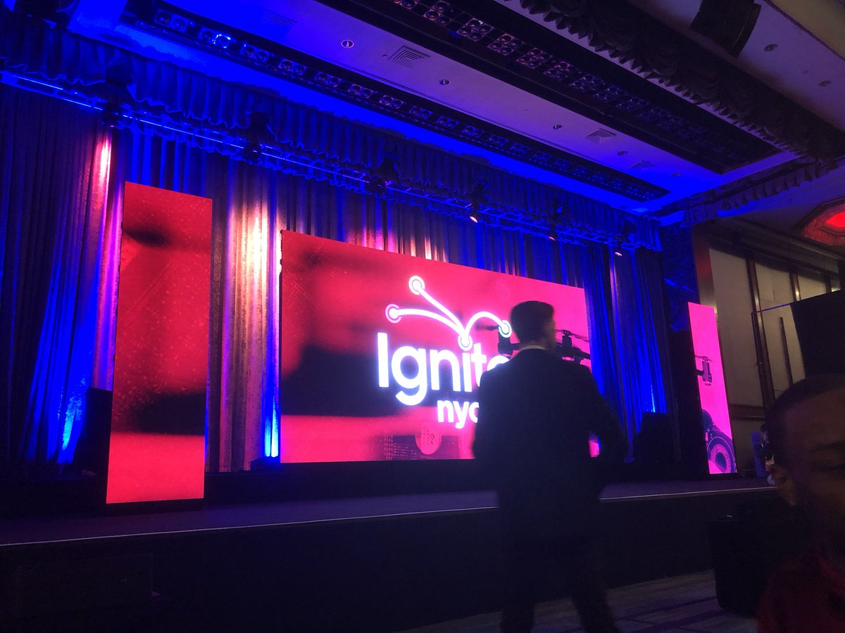 coinop29's tweet photo. @ignitenyc starting soon! https://t.co/omUQLHvhax