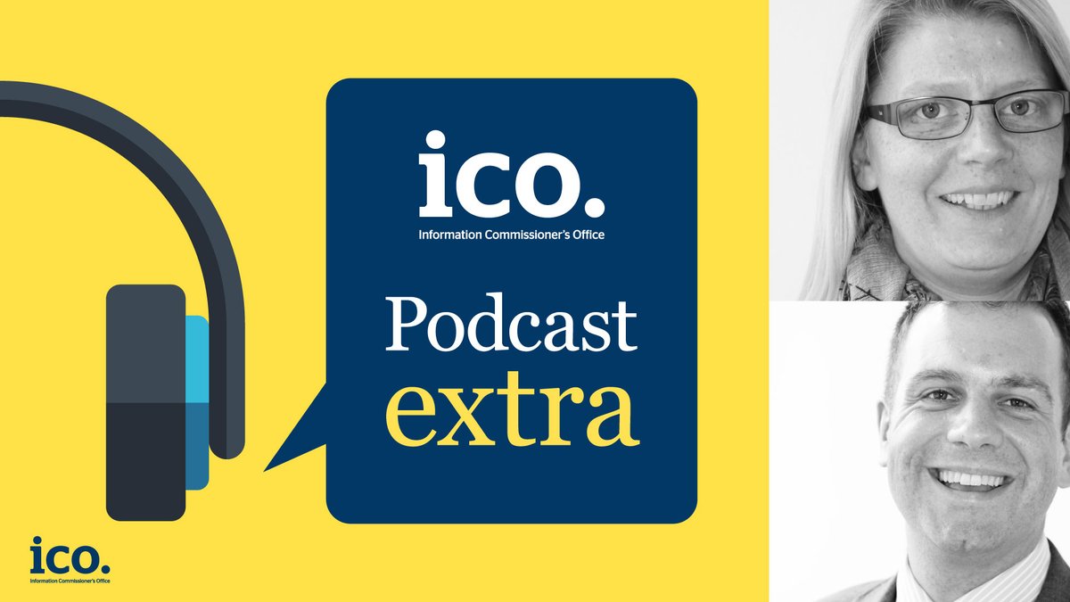 ICOnews's tweet photo. ICO Policy &amp; Engagement Group Manager, Jovian Smalley chats with Imogen Heywood, Engagement Manager from @InfoShareCoE. They discuss wider cultural challenges facing local government around information sharing and the #GDPR. Listen here: https://t.co/dBTI8jkmW0 https://t.co/P9R35YSykd