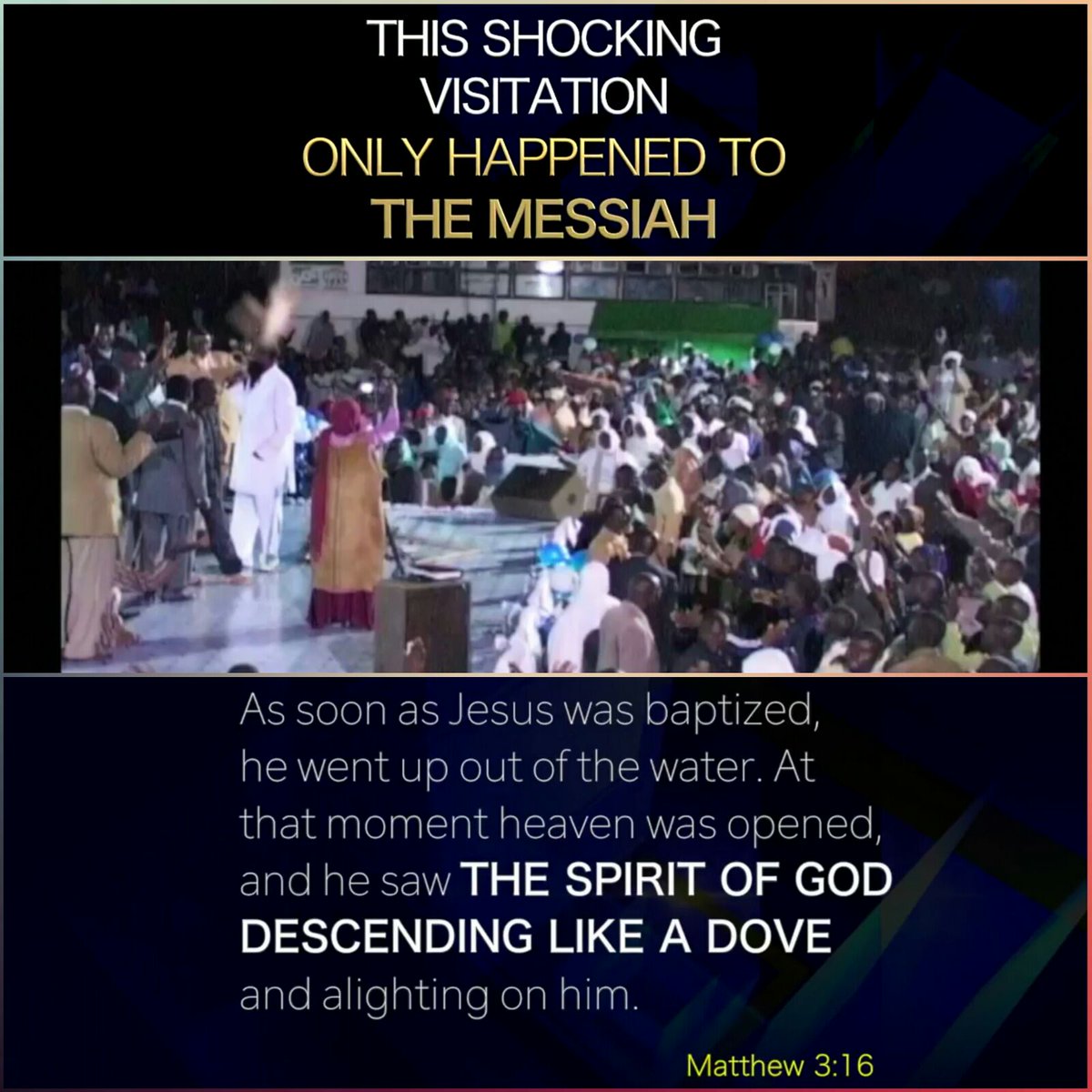 ClinicianRahab's tweet image. Who ever thought we could live to Literally see God on Earth?
 #GodTheHolySpiritDescendsPhysically 

This Visitation only happened in The Times of The Messiah!