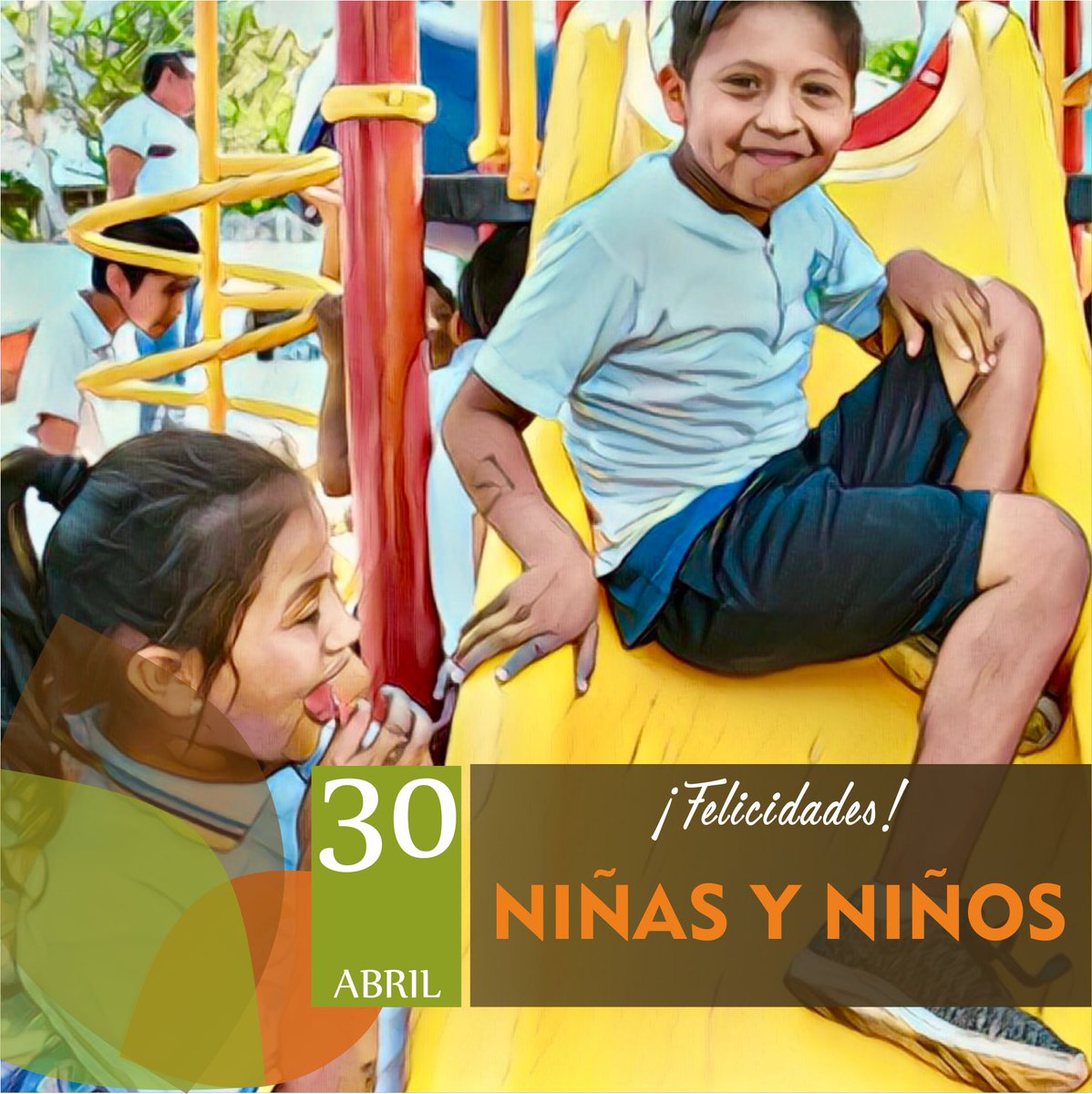 Feliz día a todas las niñas y los niños de edad y de espíritu, ustedes son la esencia, la nobleza y el futuro de este gran municipio, estado y nación. ¡#DíaDelNiñoYDeLaNiña!