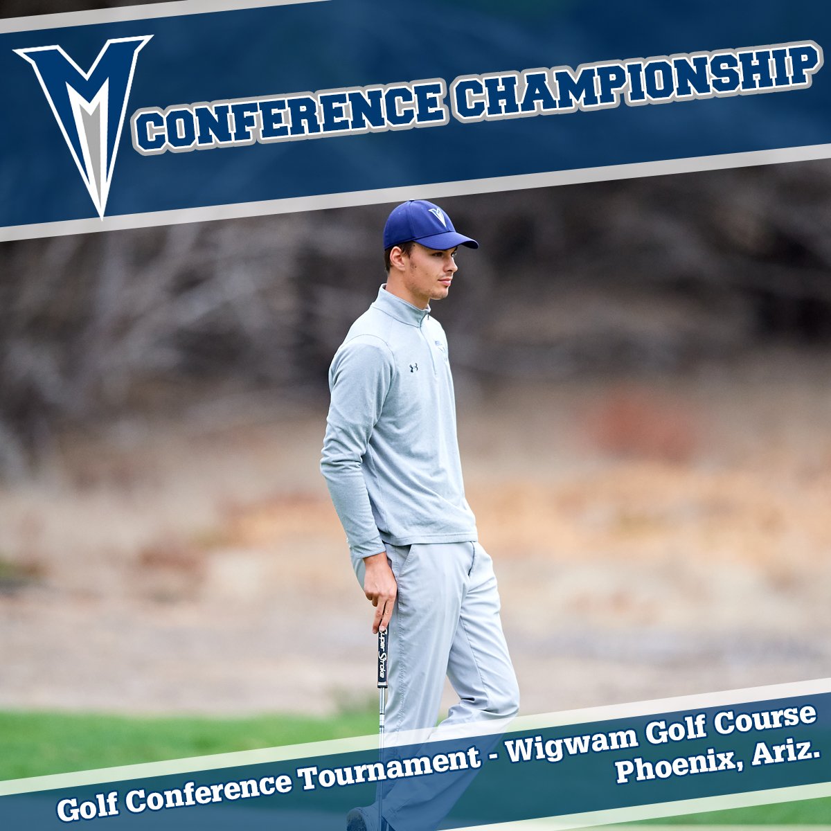 MenloAthletics's tweet image. Golf is on the road to compete in the A.I.I./Red River/GSAC Conference Championships at Wigwam Golf Course in Phoenix, Ariz.! Stay tuned to menloathletics.com for results from day one!