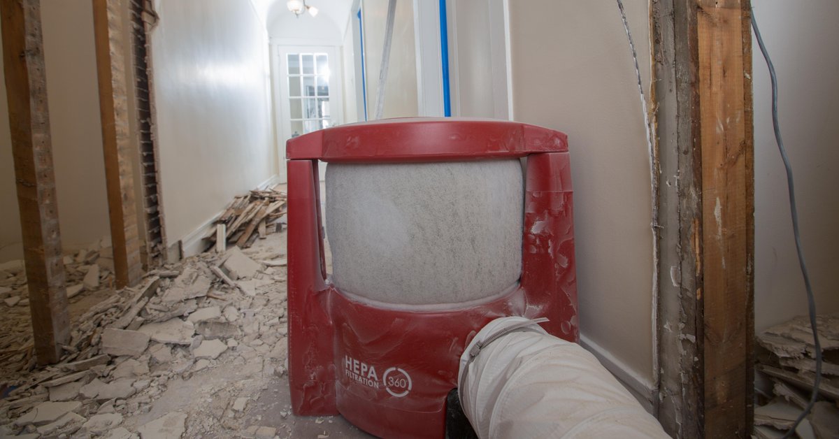 ITWBuildClean's tweet image. When 60% of homeowners hate dust during remodeling, you BuildClean.