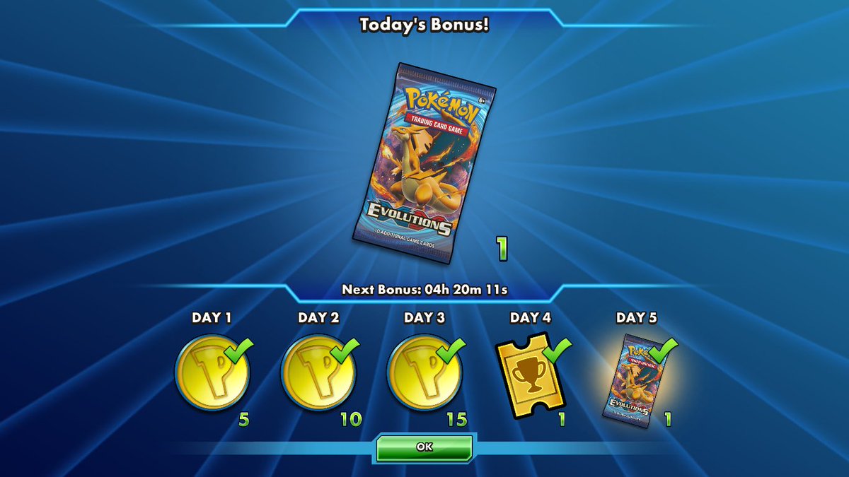 Dragoscorpius's tweet photo. Sobre de bonus, #Evolutions Charizard EX Secret Rare #PokémonTCGO https://t.co/c2zaWE1qmY