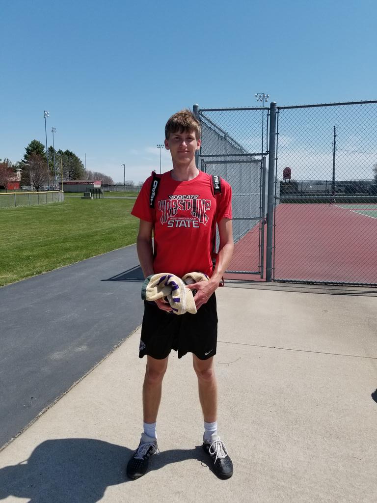 wdbobcat10s's tweet photo. Meyer gets his gold🏆! #1 singles WAMAC champion.
#bobcatpride #thirdtitle https://t.co/IVex7rdLZP