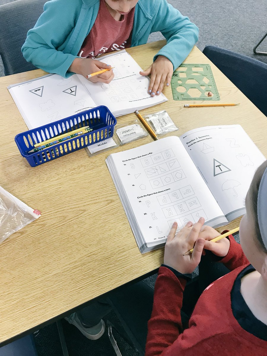 Scintosclass's tweet photo. Learning about congruent figures as well as slides, flips and turns. #scintosclass https://t.co/p1EDIftTXa
