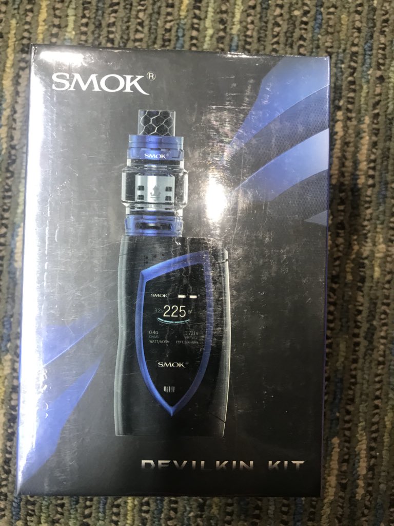 Will_Vesey's tweet photo. I’m super happy to announce this 
Devilkin Kit Giveaway
Courtesy of @SMOKTECHLOGY 

To Enter 👇🏻

Follow @SMOKTECHLOGY 
Follow Me.
Retweet &amp; FAV.
Turn Notifications On For Both Me &amp; Smok Show Proof.
Tag 3 Friends.

Must Be Of legal Vaping Age To Enter.

Ends 05/30/2018 https://t.co/YgC36kTd4w