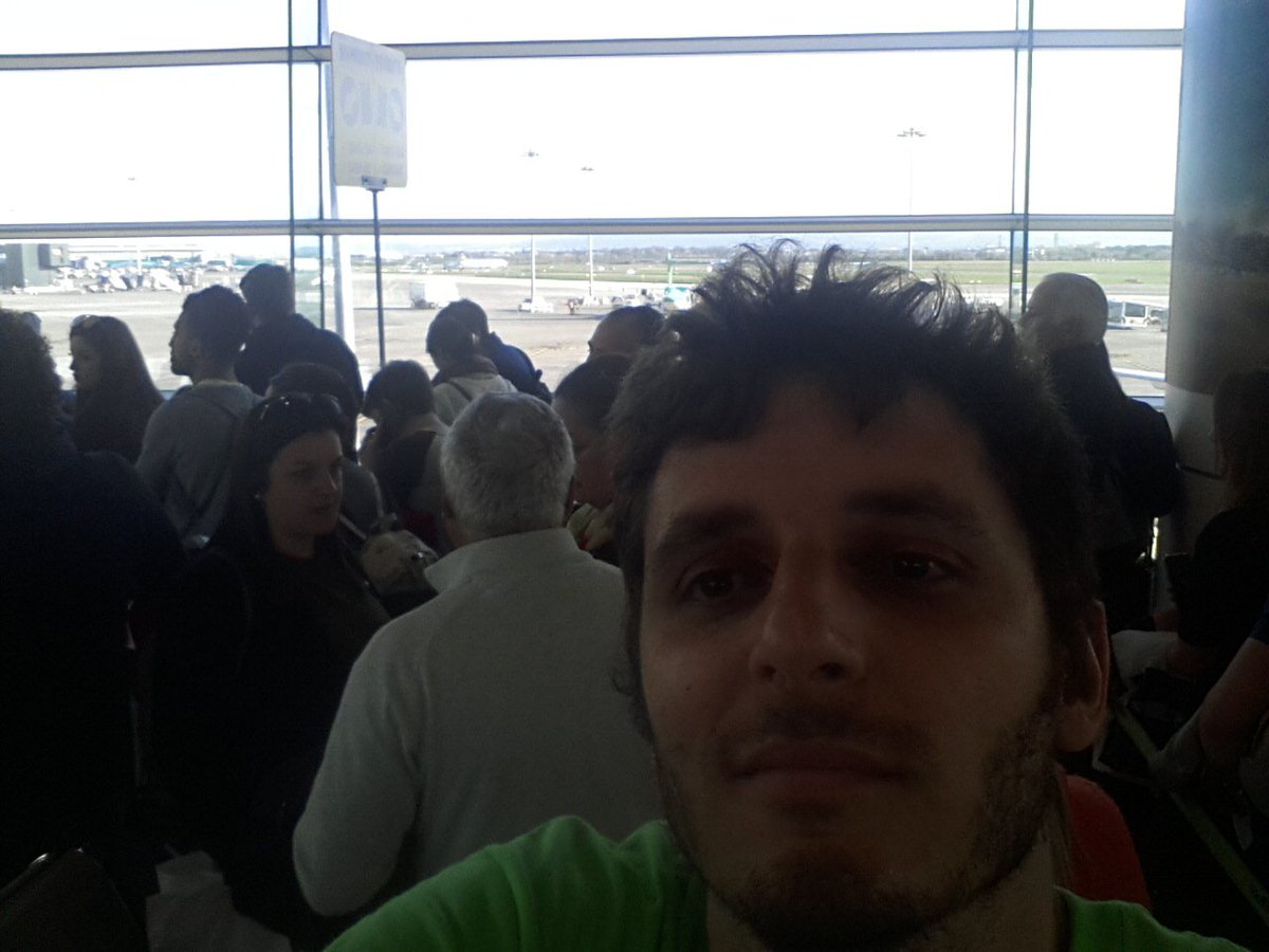 mdflorio's tweet photo. Safely arrived at the airport now boarding @Ryanair to Malta feels equally sunny #SWOutWest #WheresMario #startupodissey https://t.co/ac77ivdgIk