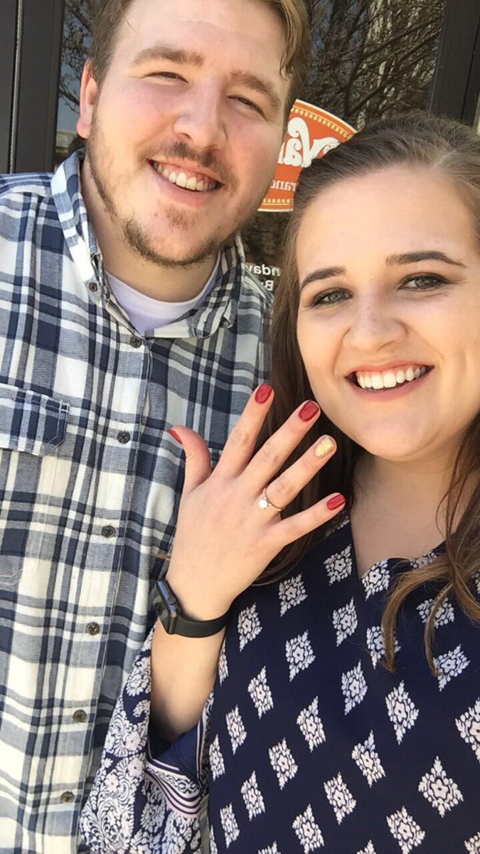hsboucher's tweet photo. I figured I should post this on my Twitter for all you who have not heard yet.... we are engaged! I can’t wait to spend the rest of my life with my best friend 💕💍 https://t.co/msrbXsn2DN