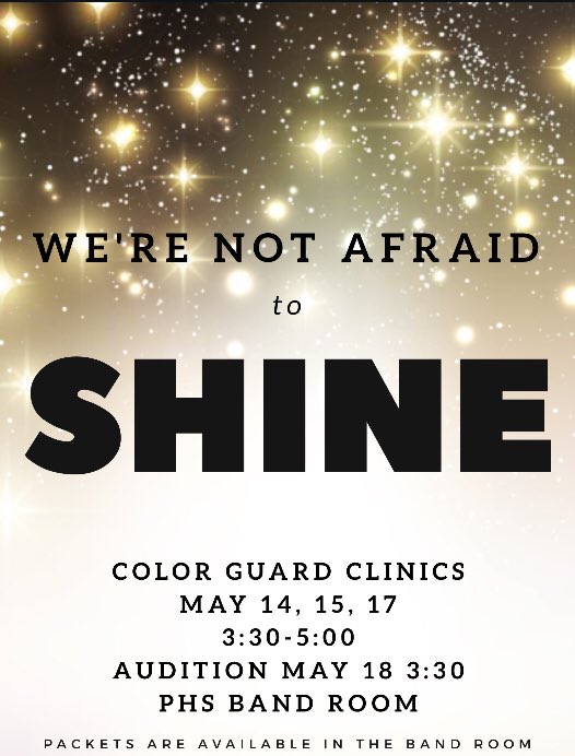 PurvisBand's tweet photo. If you like to dance, tumble, or spin and have a good attitude, we want to see you May 14th. https://t.co/FIW7yrmKn7