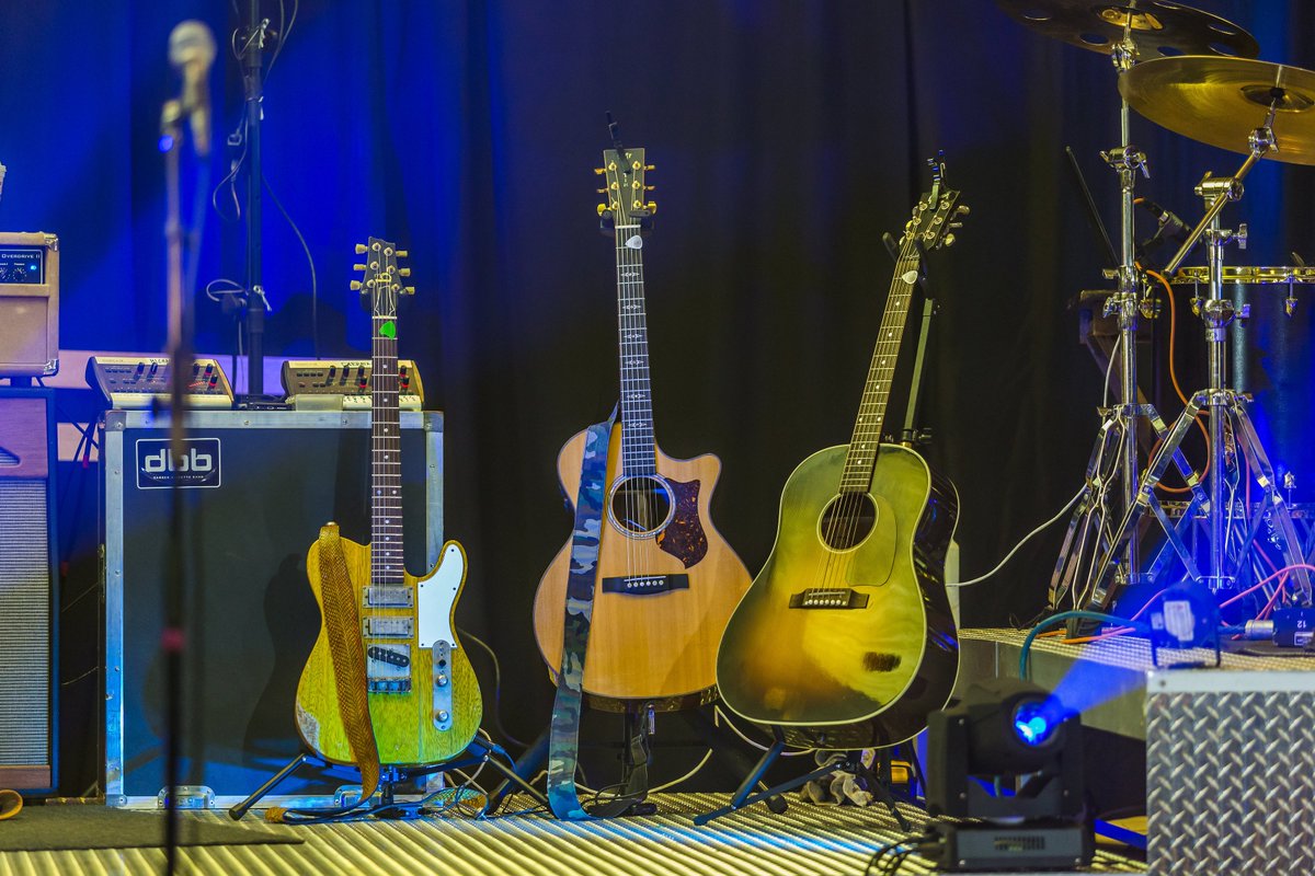 We'll be bringing these guitars &amp; taking over the stage at the Saddle Up Saloon in Kingston, NH this Friday, May 4 at 8:30pm! Hope you see you there!