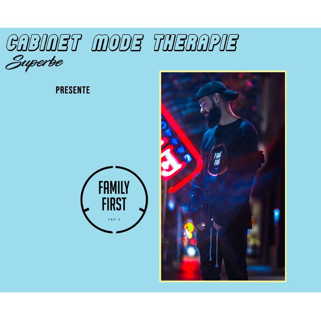 FF_Paris's tweet photo. Family First sera présent de vendredi à dimanche à la première édition du Cabinet Mode Thérapie. Venez prendre votre première consultation et découvrir différents créateurs pour partager valeurs et inspiration au 9 rue Poissonnière, Paris 2.

Vernissage ce jeudi de 18h30 à 21h ! https://t.co/1cJmwEOXS4