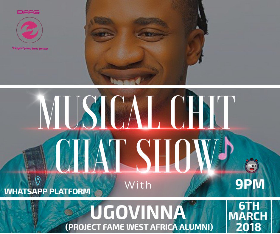 pffgofficial's tweet photo. Guess Who's Next On Board On The Musical Chit Chat Show @Ugovinna_PFame (UGOVINNA) 
A Student Of LASU
He's A Music Artiste, Producer, SONG Writer, Content Provider, GUITARIST. Do You Want To Know More About HIM? Join Him Live This Sunday on PFFG'S WhatsApp Platform!! 😊😊 https://t.co/xxC9rXhpEK