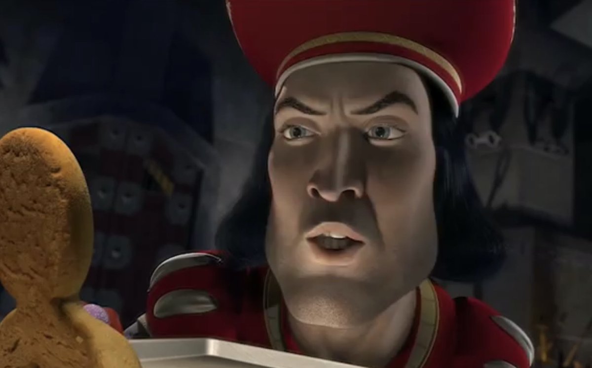 netflix's tweet photo. LORD                         LORD
FARQUAAD               NEARQUAAD https://t.co/15mLsyouV6