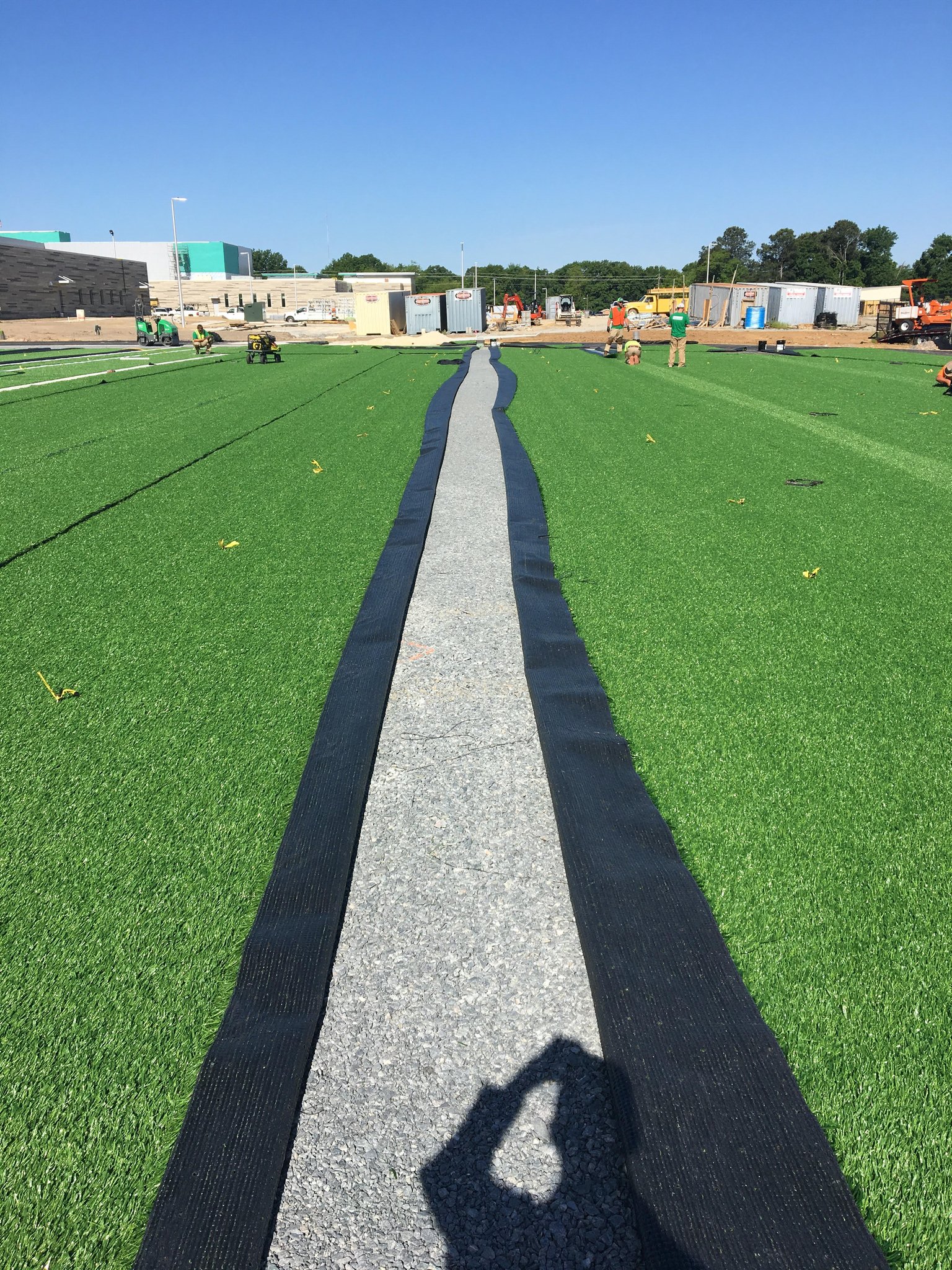 Sports Turf Company on Twitter "Today artificial turf is being