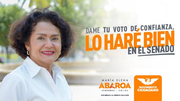 meabaroa's tweet photo. Mi convicción en la vida es servir a los demás, desde diferentes espacios he luchado por defender a los ciudadanos y a #Colima. Puedes confiar, lo haré bien en el #Senado. @MujeresMovMX https://t.co/HHXzMDV6k3