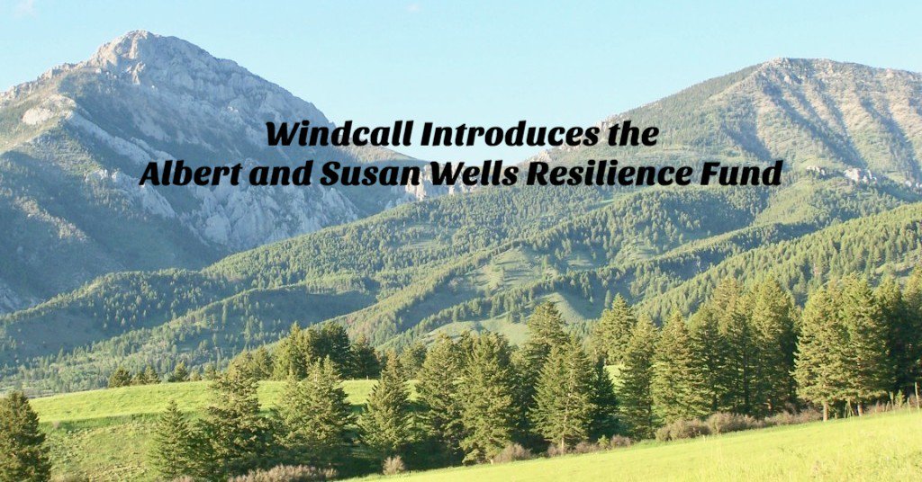 Introducing the Albert and Susan Wells Resilience Fund - mailchi.mp/cc62ac43ef97/i…